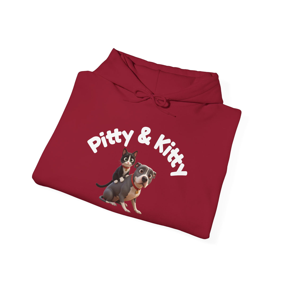 Pitty & Kitty - Unisex Heavy Blend™ Hooded Sweatshirt