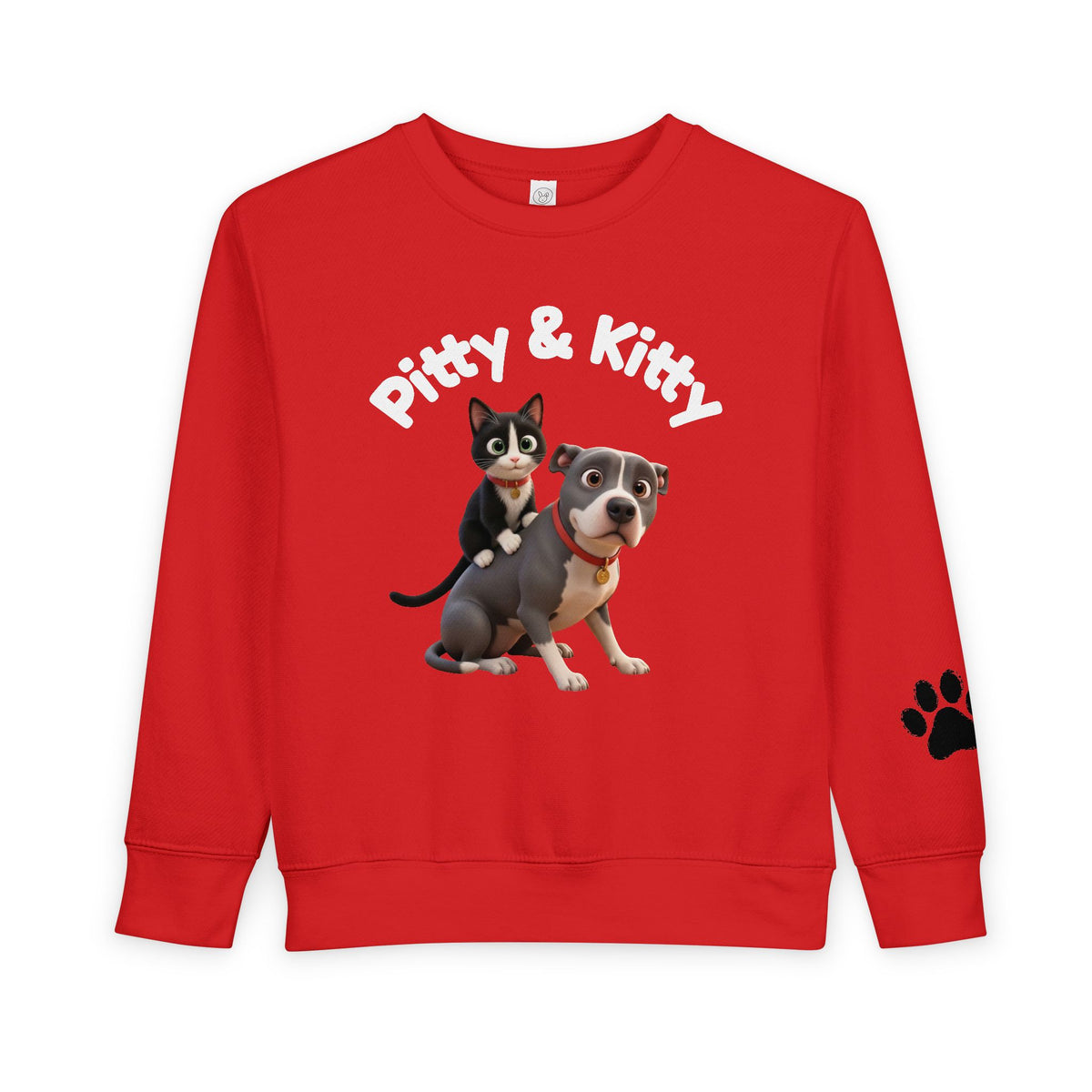 Pitty & Kitty toddlers sweatshirt
