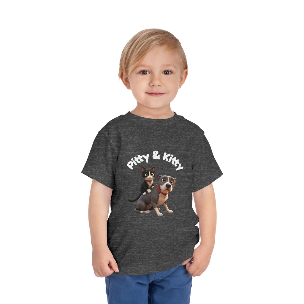 Pitty & Kitty  | Cute Animal Kids Shirt
