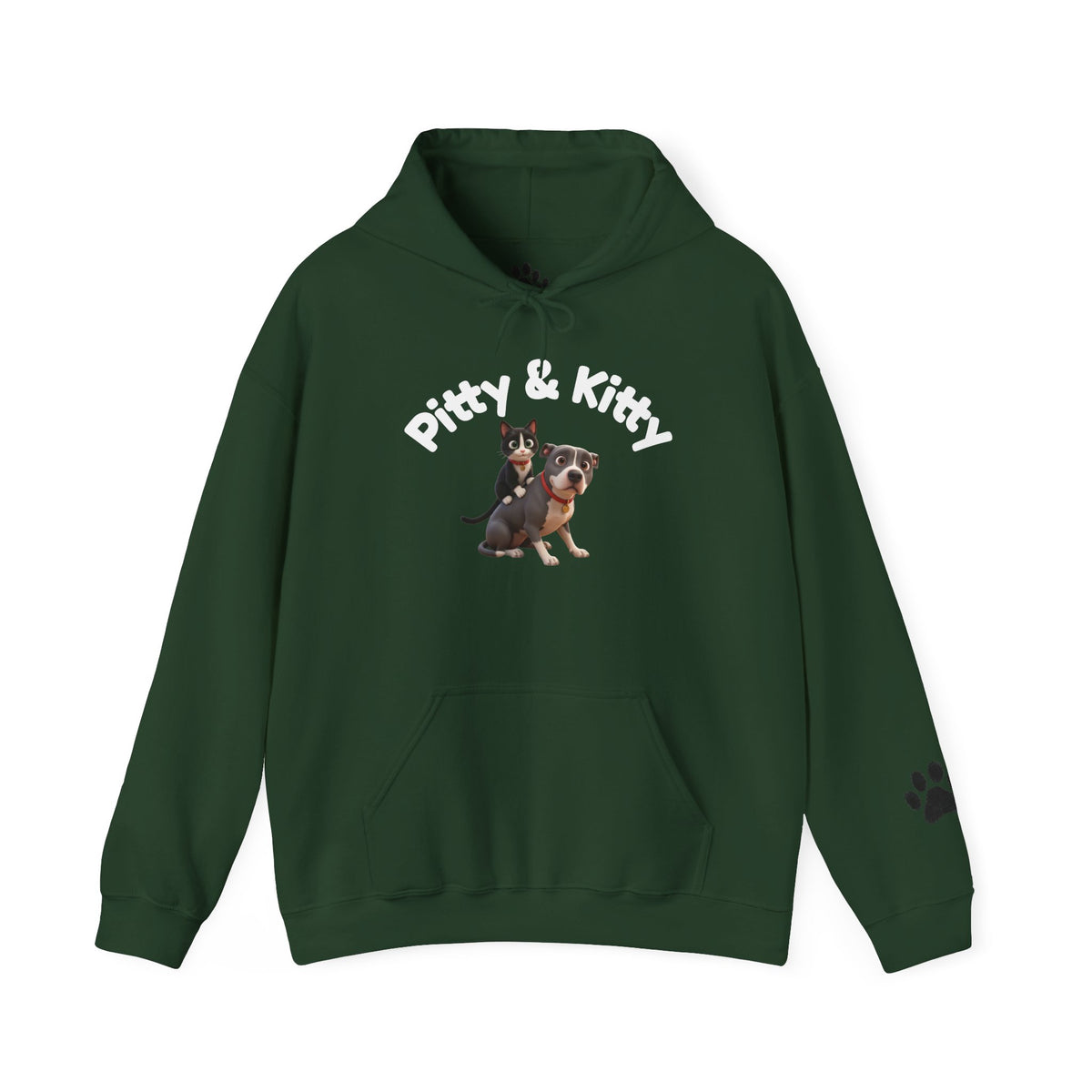 Pitty & Kitty - Unisex Heavy Blend™ Hooded Sweatshirt