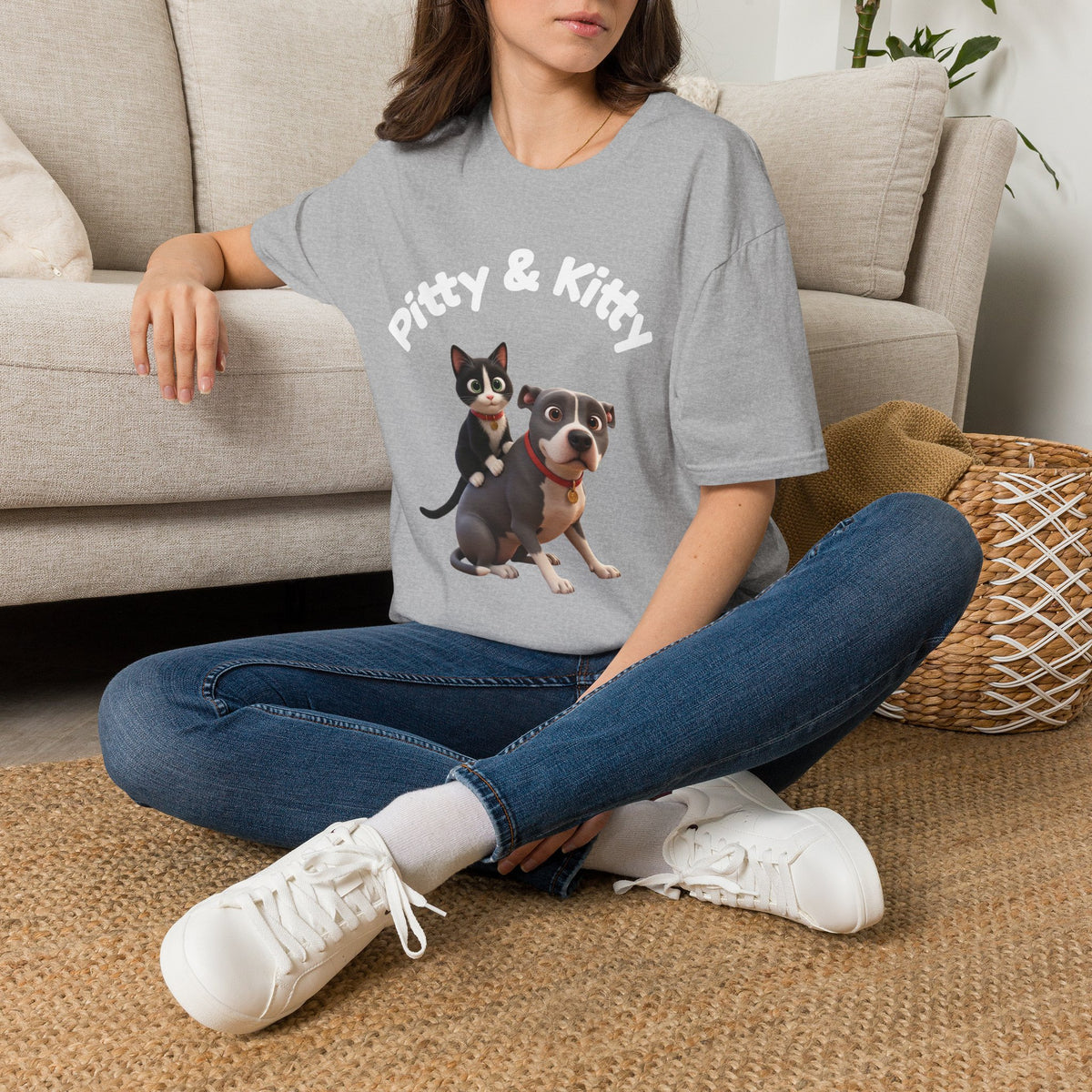 Pitty & Kitty — Friends Graphic Tee