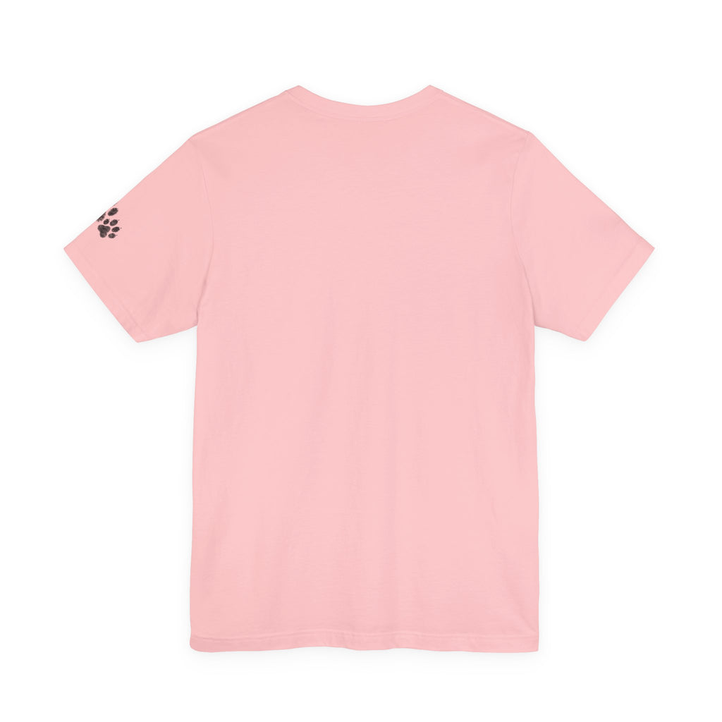 Pitty & Kitty T-Shirt – Friends Paw Print Graphic Tee