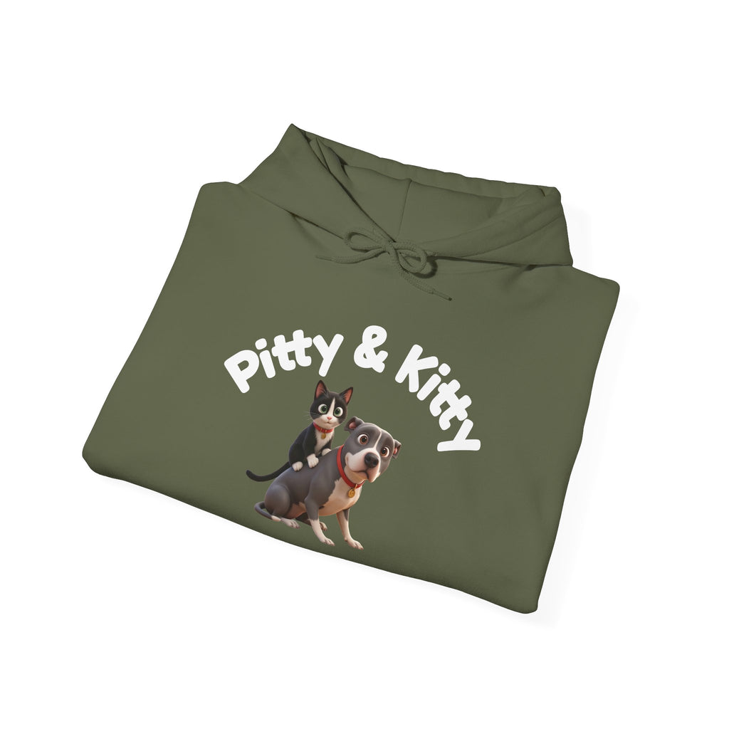 Pitty & Kitty - Unisex Heavy Blend™ Hooded Sweatshirt
