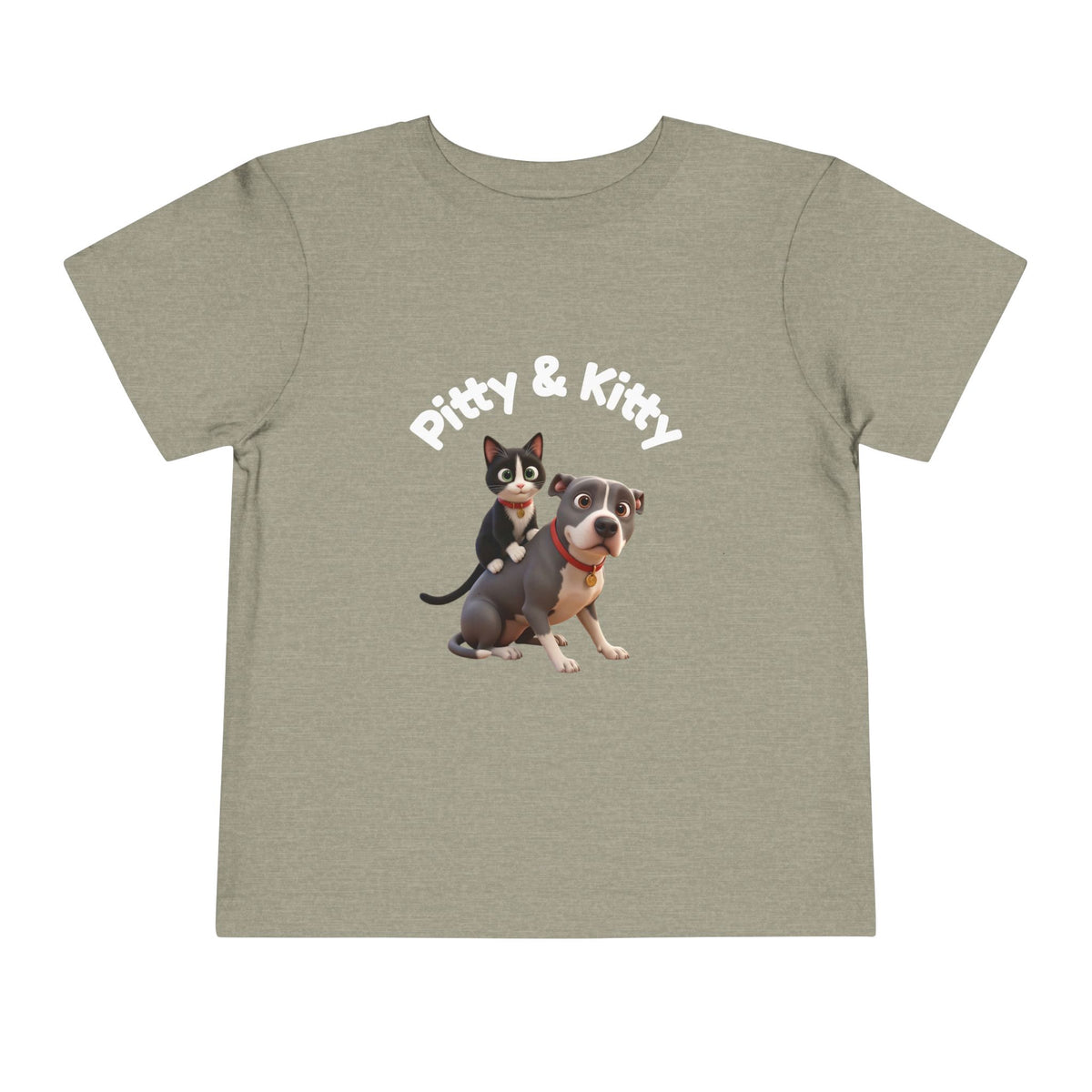 Pitty & Kitty  | Cute Animal Kids Shirt