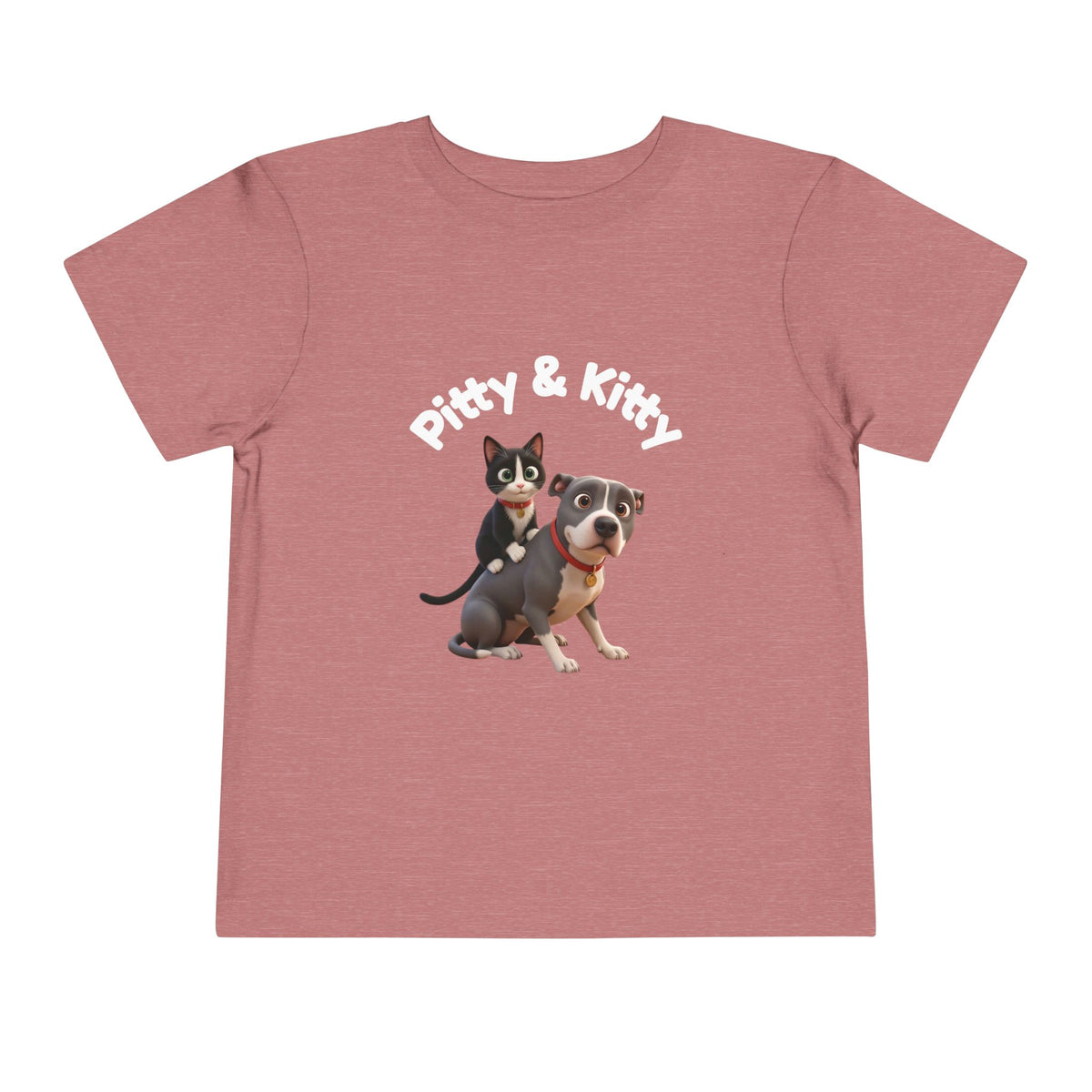 Pitty & Kitty  | Cute Animal Kids Shirt