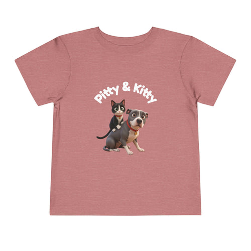 Pitty & Kitty  | Cute Animal Kids Shirt