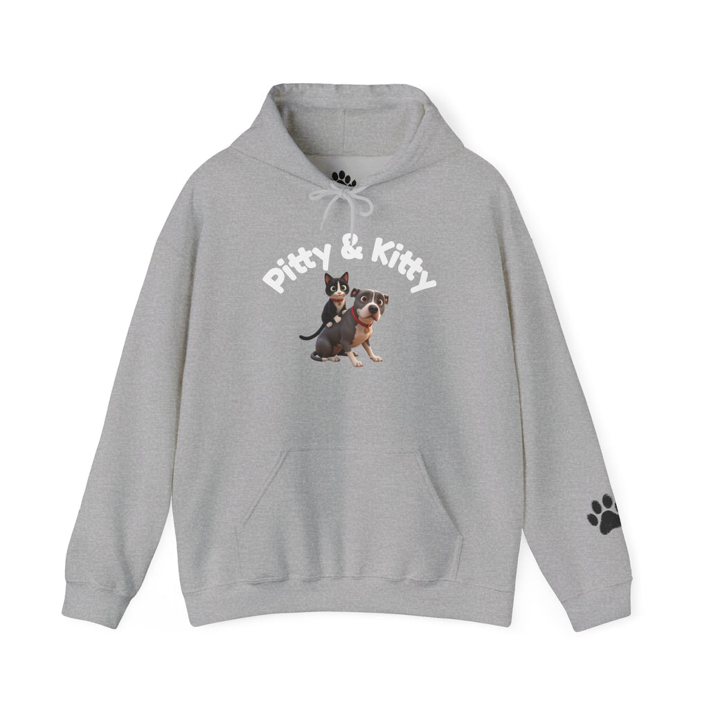 Pitty & Kitty - Unisex Heavy Blend™ Hooded Sweatshirt