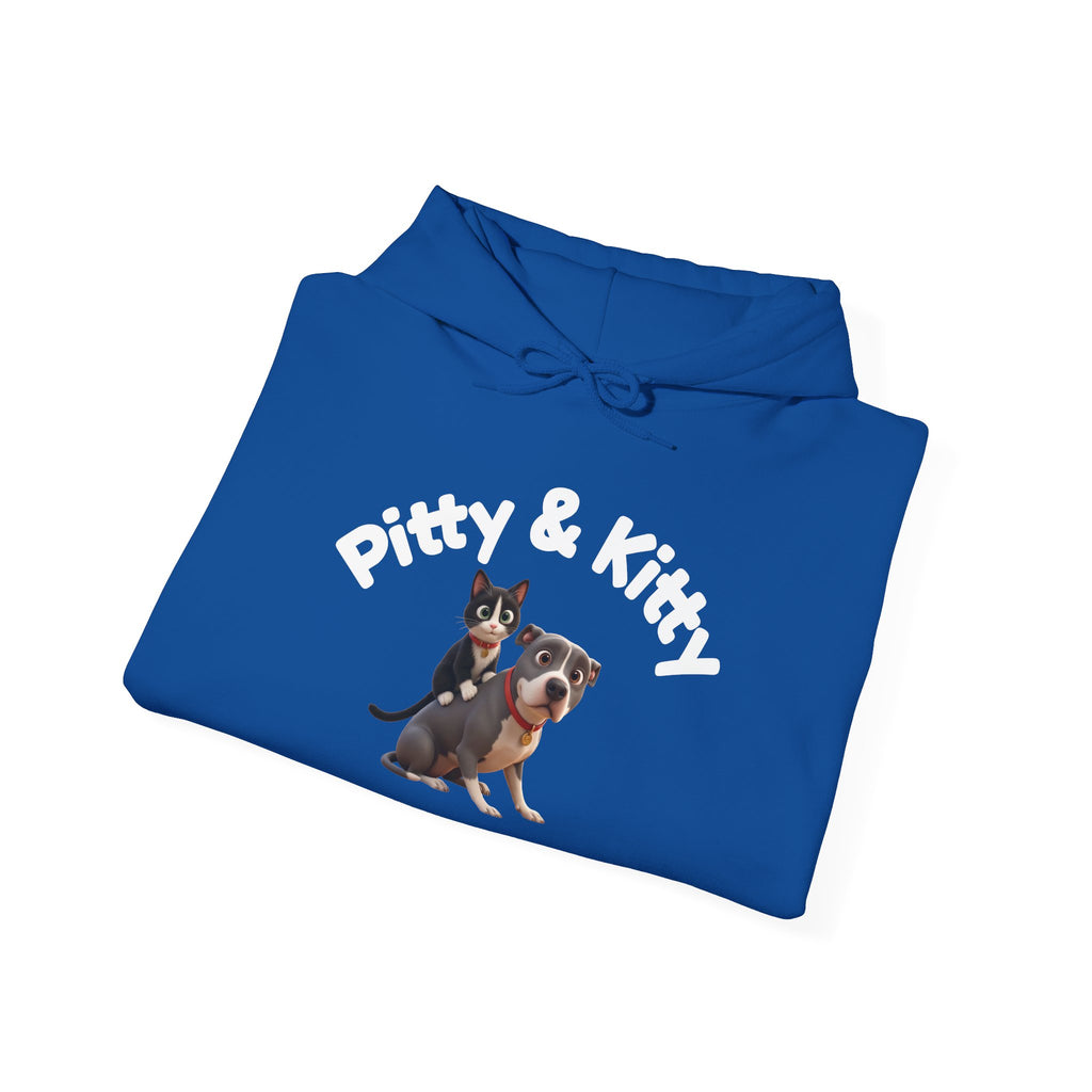 Pitty & Kitty - Unisex Heavy Blend™ Hooded Sweatshirt