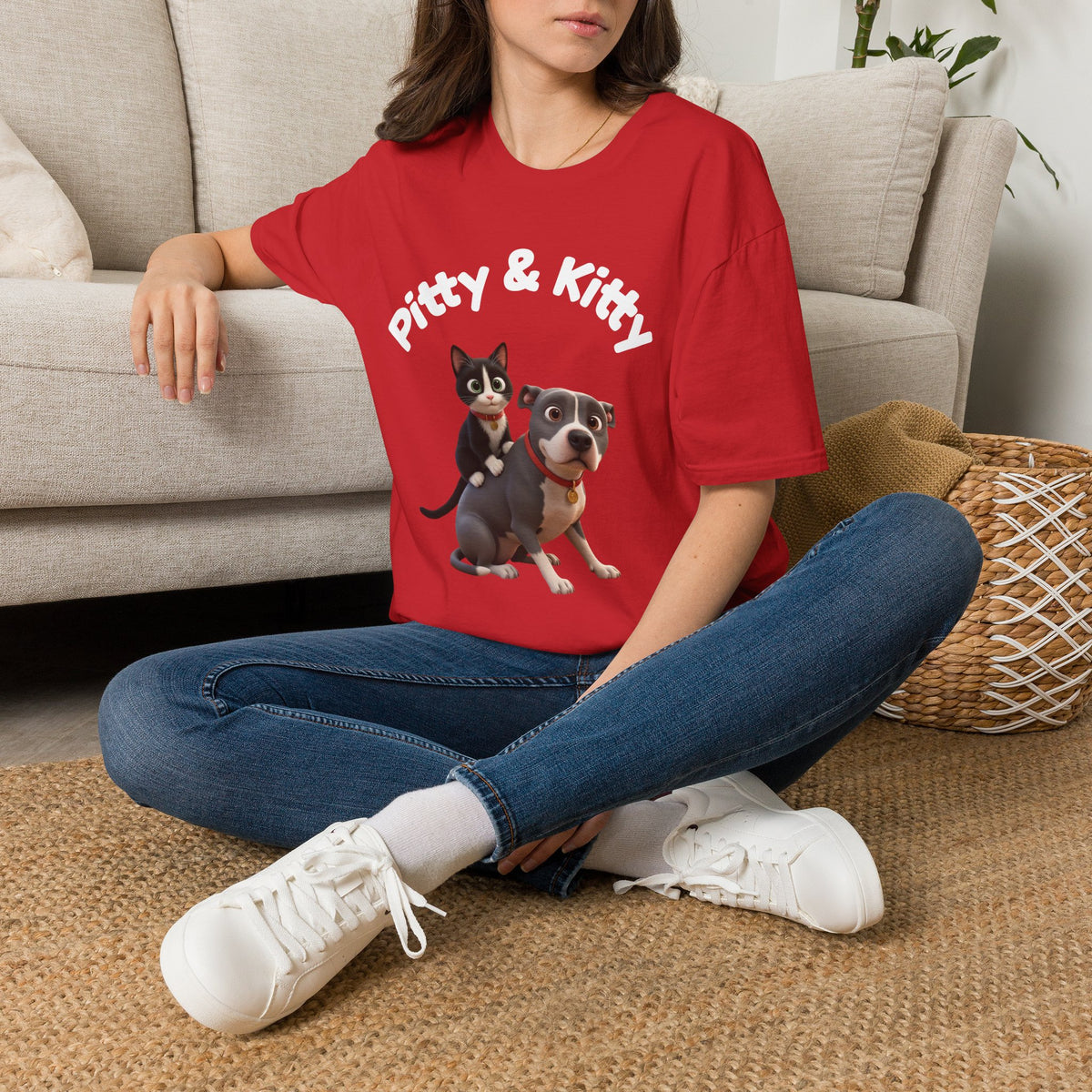 Pitty & Kitty — Friends Graphic Tee