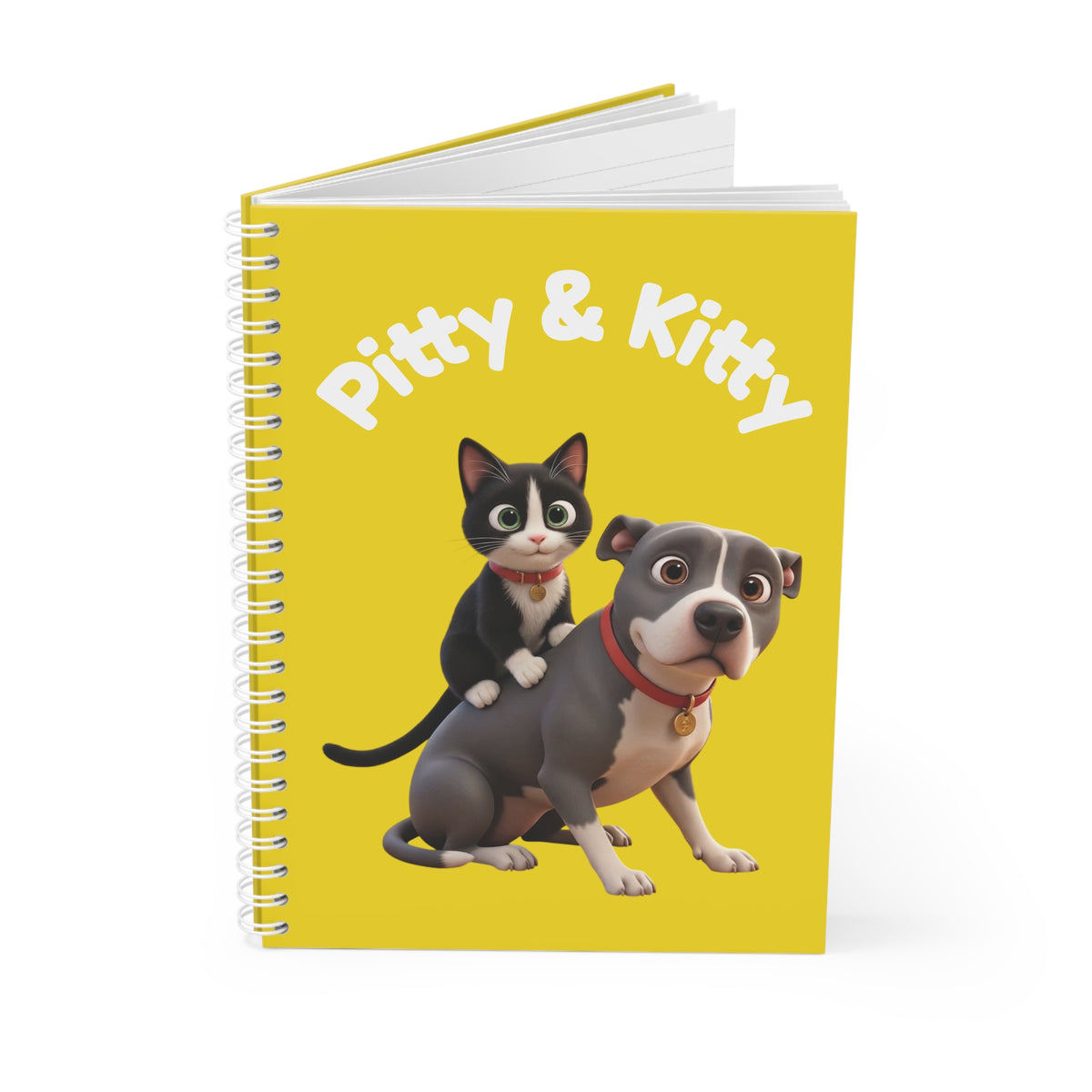 Spiral Notebook - Yellow