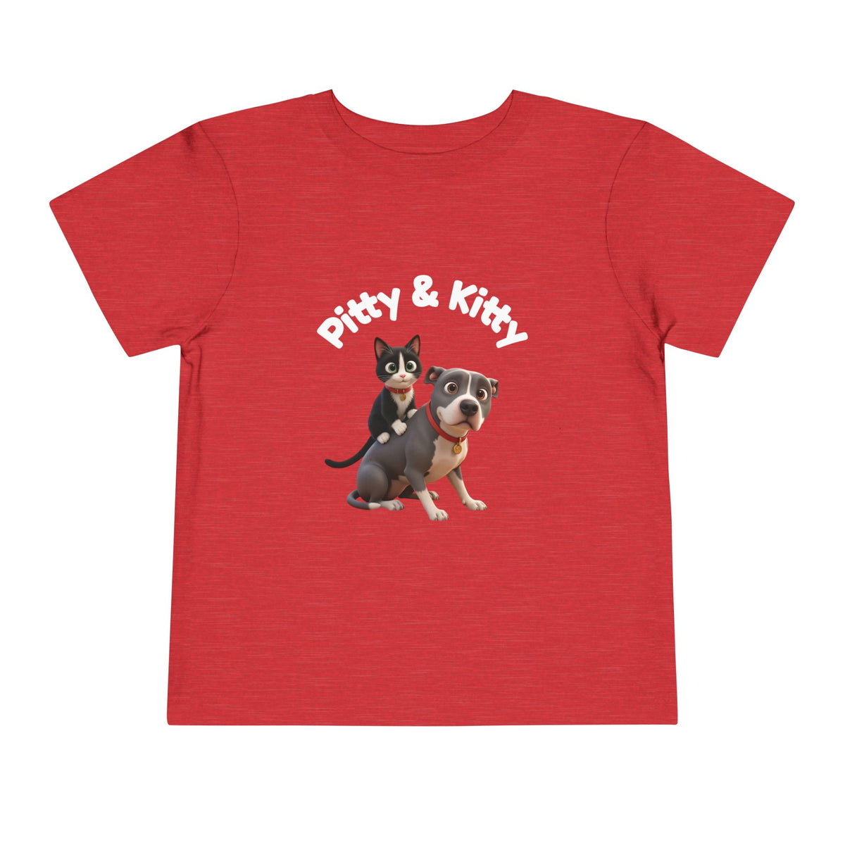 Pitty & Kitty  | Cute Animal Kids Shirt