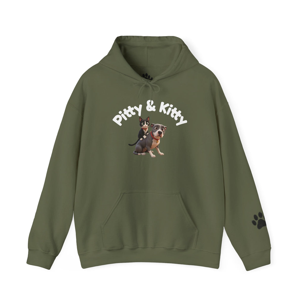 Pitty & Kitty - Unisex Heavy Blend™ Hooded Sweatshirt