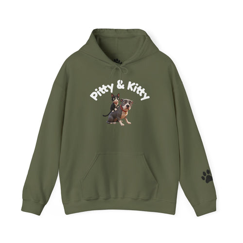 Pitty & Kitty - Unisex Heavy Blend™ Hooded Sweatshirt