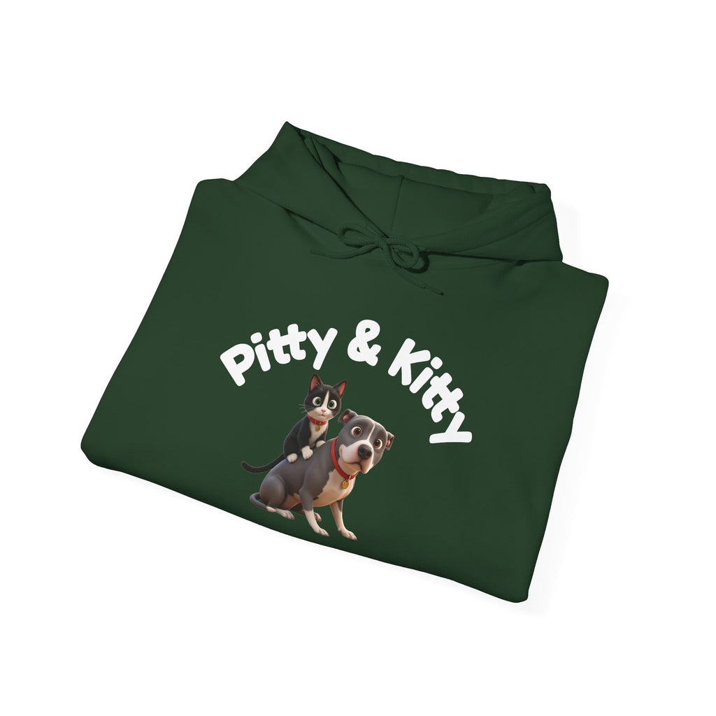 Pitty & Kitty - Unisex Heavy Blend™ Hooded Sweatshirt