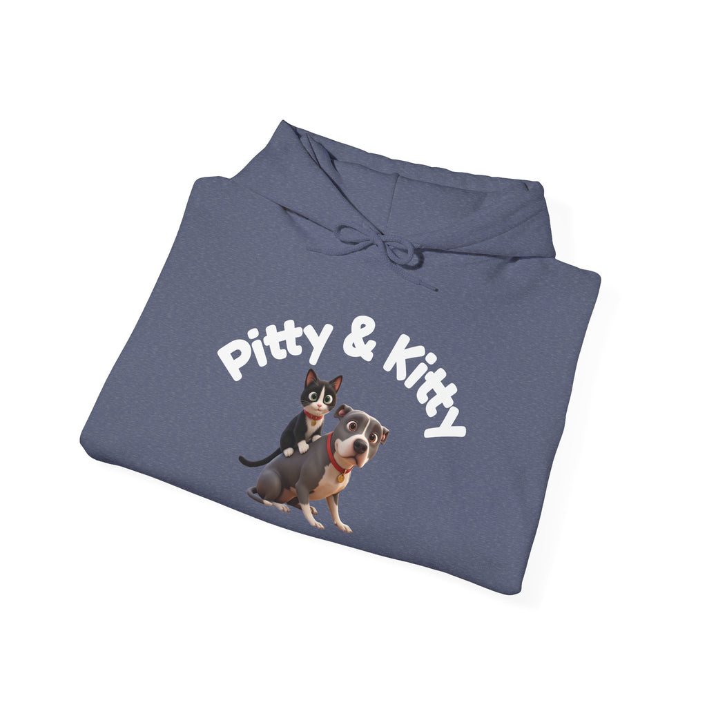 Pitty & Kitty - Unisex Heavy Blend™ Hooded Sweatshirt