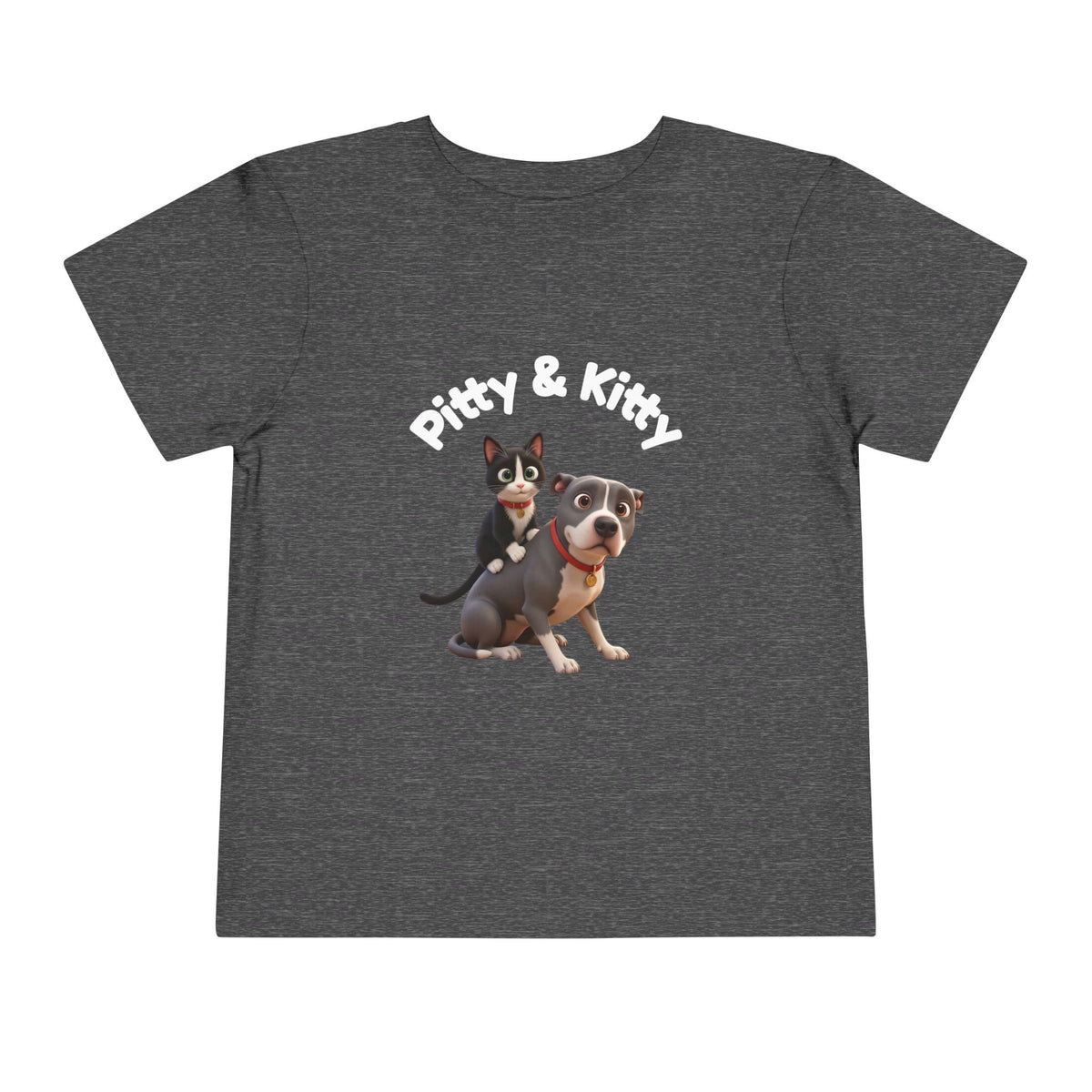 Pitty & Kitty  | Cute Animal Kids Shirt