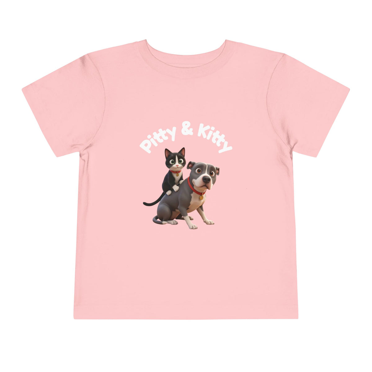 Pitty & Kitty  | Cute Animal Kids Shirt